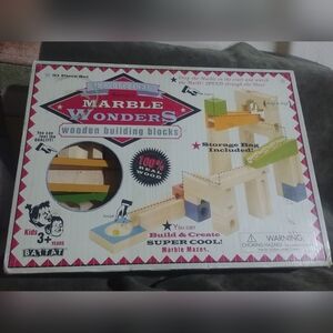 BATTAT'S Marble Wonders  HAPE Wooden Switchback Racetrack